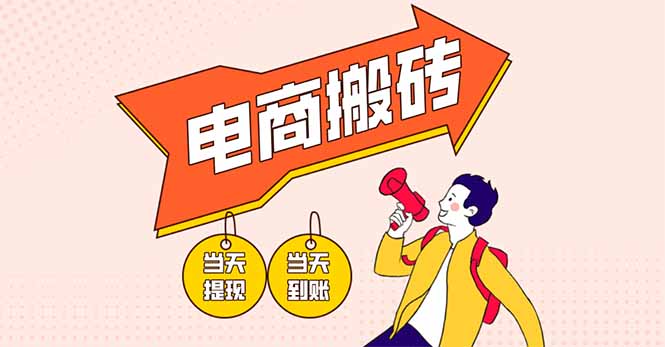 (14310期)电商搬砖项目,单机日收益300+,非常暴力,小白上手就会-轻创终点站